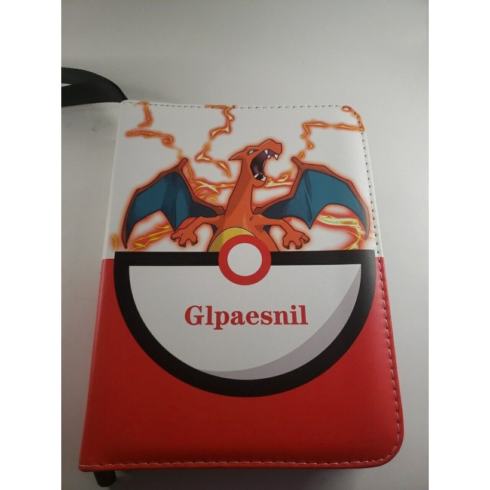 "Pokemon Charizard" style card binder - Holds 280 Cards!! ++ New!